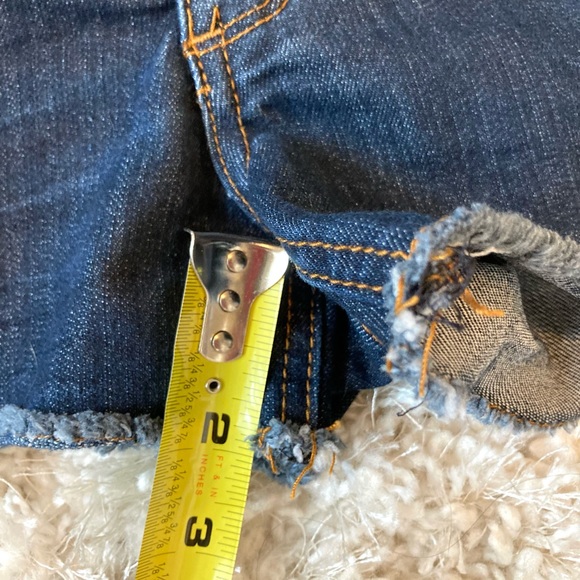 Like New Lovesick Destructed Denim Shorts - Picture 8 of 8